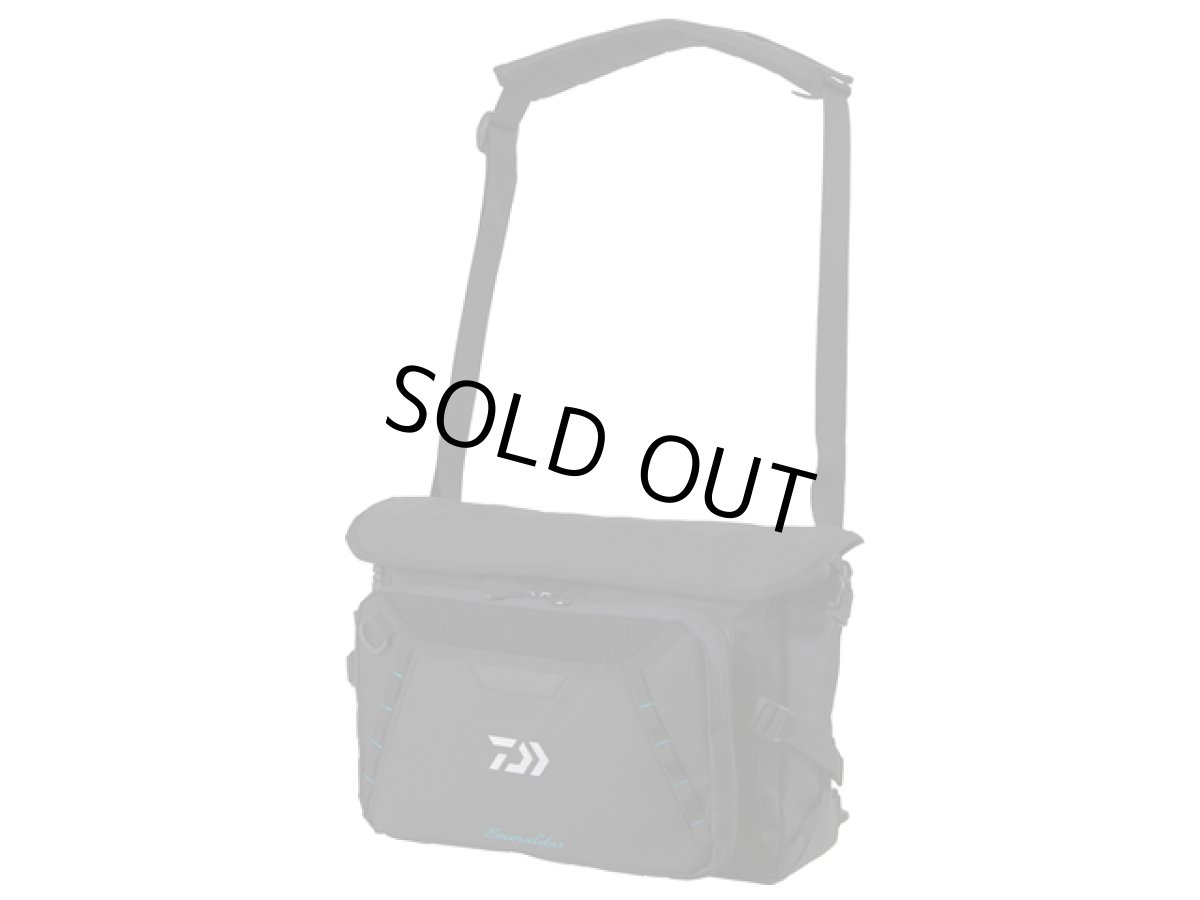 画像1: ダイワ(DAIWA)☆エメラルダス タクティカル ショルダーバッグ(EMERALDAS T SHOULDER BAG) （C） ブラック (1)