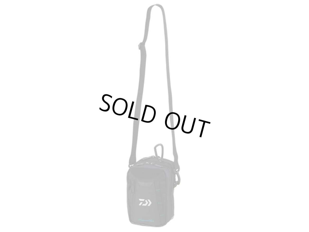 画像1: ダイワ(DAIWA)☆エメラルダス タクティカル ランガンスリムバッグ(EMERALDAS T RUNGUN SLIM BAG) （C） ブラック (1)