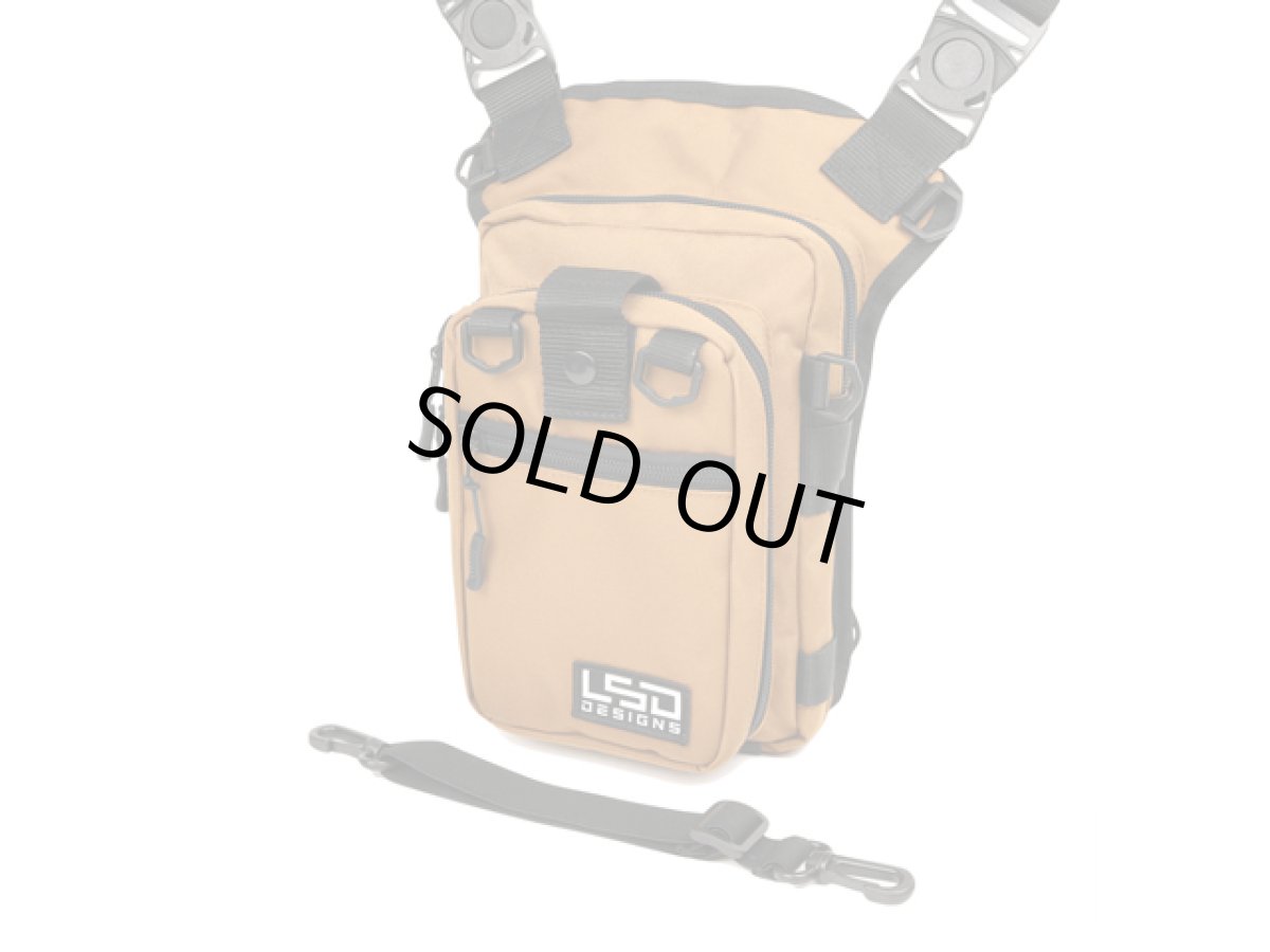 画像1: L.S.D. Designs☆エギングバッグライトプロ コーデュラコヨーテブラウン (1)