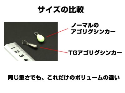 画像1: ダイワ(DAIWA)☆TGアゴリグシンカー 10g
