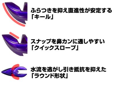 画像2: デュエル(DUEL) ヨーヅリ(YOZURI)☆パタパタシンカー 60g