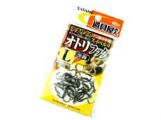 画像1: ささめ針☆道具屋さん オトリフック 黒鈎 L P-508 (1)