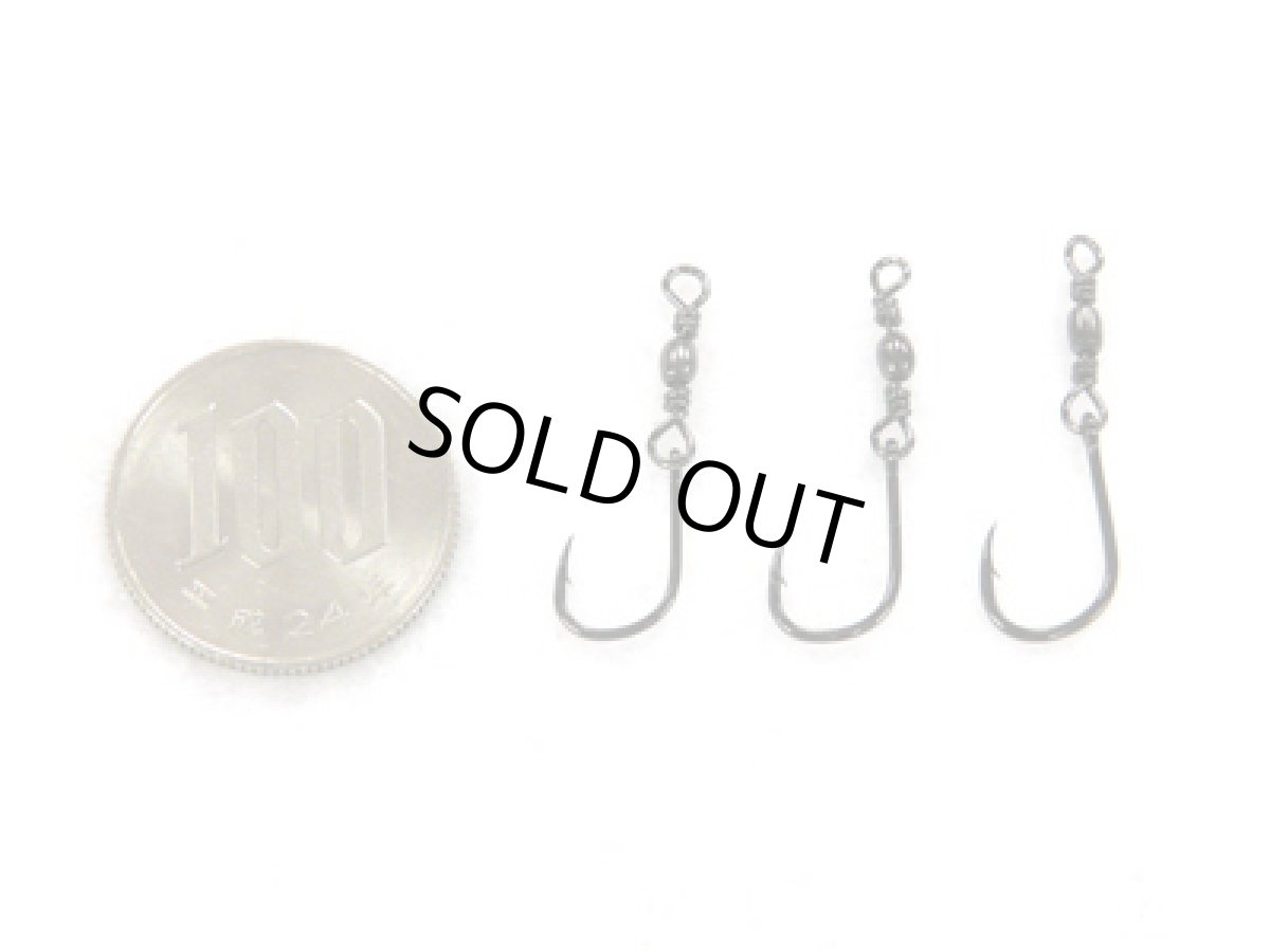 画像2: ささめ針☆道具屋さん オトリフック 白鈎 L P-507 (2)