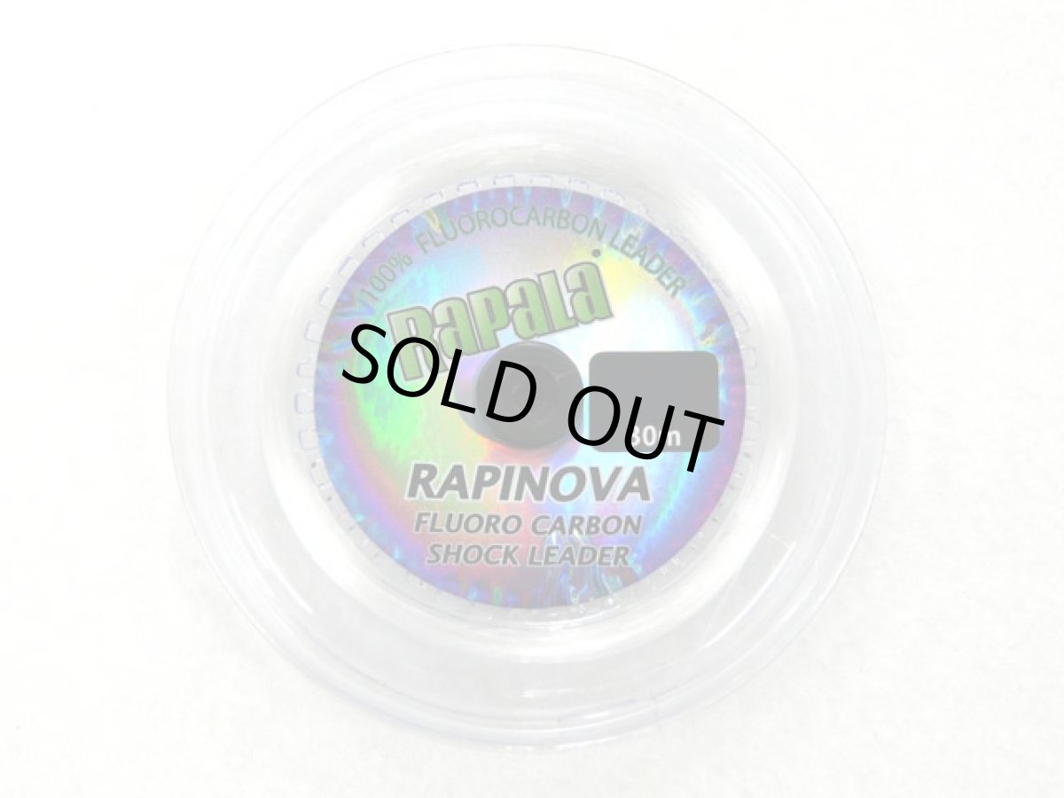 画像1: ラパラ(Rapala)☆ラピノヴァ フロロカーボン ショックリーダー(RAPINOVA FLUORO CARBON SHOCK LEADER) 30m (1)