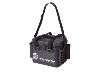 画像2: クロスファクター(CROSS FACTOR)☆EVAタックルバッグ ロッドスタンド付 40cm AEK905-40BK