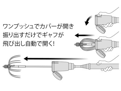 画像3: 第一精工☆オートキングギャフ2.0 S