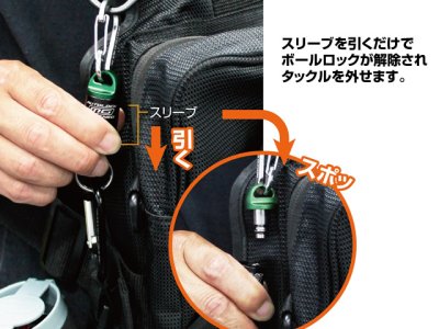 画像3: プロックス(PROX)☆オートロックMGジョイントNEO ブラック/ブラック PX3152KK