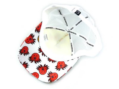 画像2: コヒナタ(KOHINATA)☆ギョギョキャップ タコ  10410 ホワイト