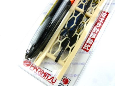 画像1: ハリミツ(HARIMITSU)☆アオリイカ うき釣 V型 エサ針 V-3E