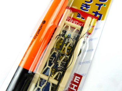 画像2: ハリミツ(HARIMITSU)☆アオリイカ うき釣 2段 エサ針 V-31E
