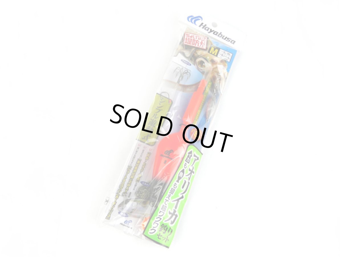 画像1: ハヤブサ(Hayabusa)☆ちょいマジ堤防 アオリイカ釣りセット シンプル遊動式 HA199 (1)