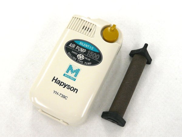画像1: ハピソン(Hapyson)☆乾電池式エアーポンプ YH-739C【送料590円 8千円以上送料無料】