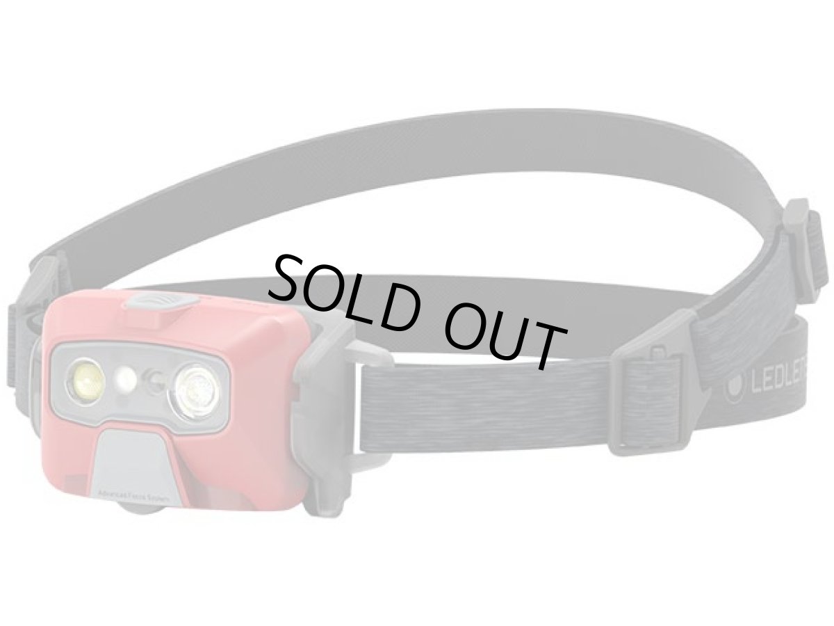 画像1: レッドレンザー(LED LENSER)☆LEDヘッドライト HF6R Core（充電タイプ） レッド 502967 (1)