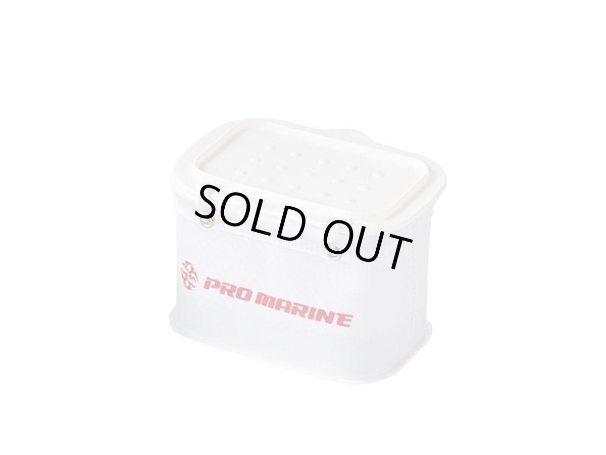 画像1: プロマリン(PRO MARINE)☆EVAエサバケット M AER023-MWH  ホワイト (1)