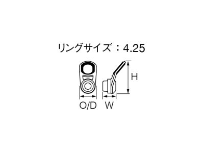 画像1: 富士工業(Fuji)☆IMガイド 振出竿用ガイド SiCリング T-IMSG 4.25-3.3
