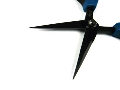 画像1: 宇崎日新(NISSIN)☆ARES BLACK JAGUAR フィッシュ〆シザーズ(フッ素コート) 210mm