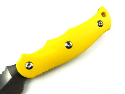 画像2: G.SAKAI(ジー・サカイ)☆サビナイフ9 SHARK-RAY シャークレイ イエロー