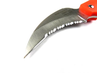 画像1: G.SAKAI(ジー・サカイ)☆サビナイフ9　SHARK-RAY シャークレイ 朱