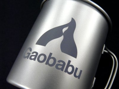 画像1: ガオバブ(Gaobabu)☆Gaobabuチタンマグカップ 400ml【送料590円 8千円以上送料無料】