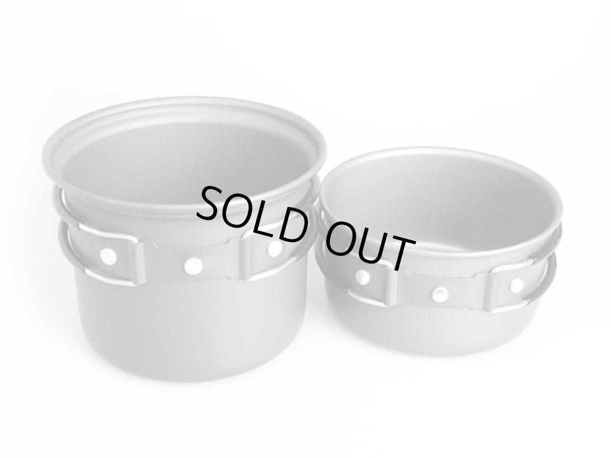 画像2: ガオバブ(Gaobabu)☆アルミクッカーSOLOセット1000(厚手メッシュ収納袋付き) (2)