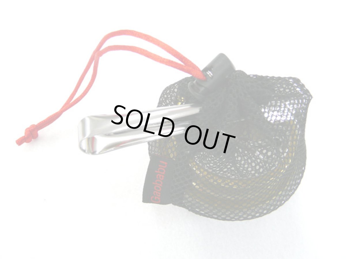 画像6: ガオバブ(Gaobabu)☆Gaobabuオリジナル固形燃料ツールセット(ミニトング付き4点セット) GSET-16 (6)