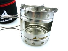 画像3: ガオバブ(Gaobabu)☆Gaobabuキャリボ風防＋チタンクッカーSOLO 1100セット GSET-20 (3)