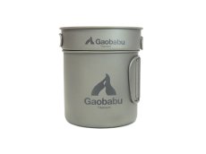 画像6: ガオバブ(Gaobabu)☆Gaobabuキャリボ風防＋チタンクッカーSOLO 1100セット GSET-20 (6)