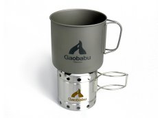 画像7: ガオバブ(Gaobabu)☆Gaobabuキャリボ風防＋チタンクッカーSOLO 1100セット GSET-20 (7)