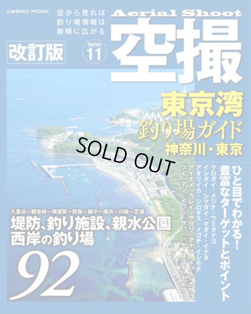 画像1: コスミック☆空撮11　東京湾 釣り場ガイド(神奈川・東京) 改訂版 (1)