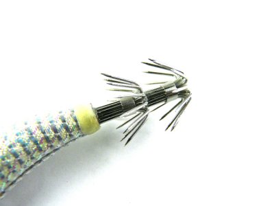 画像2: ナカジマ(NAKAZIMA)☆メタルエギ(METAL EGI) 20号 RS レッドシルバー
