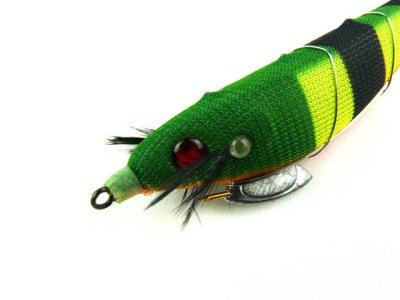 画像1: プロトラスト(PRO TRUST)☆のりのり エサ巻きスッテ 3.0号 PT-8040 マスターグリーン