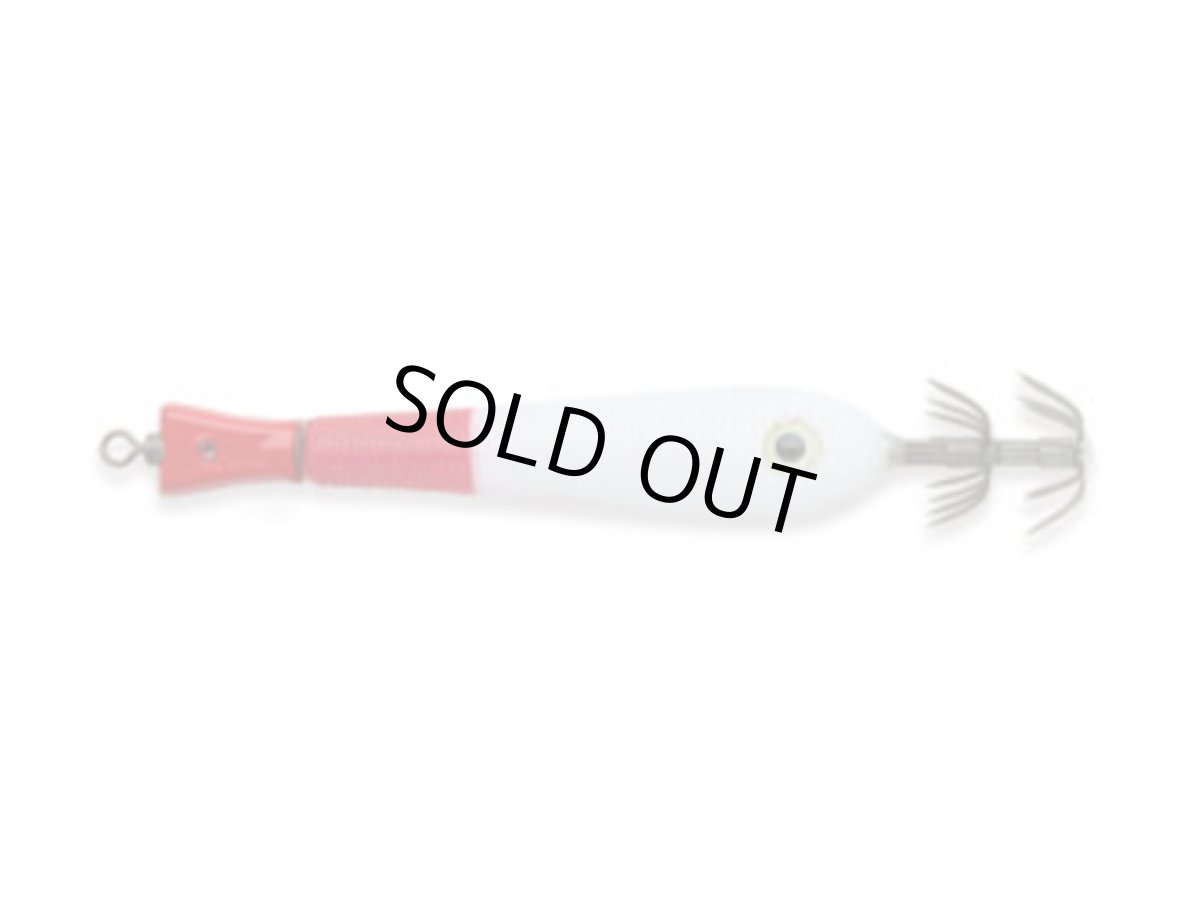 画像1: マルキユーECOGEAR☆カシラスッテ 20号 KS01 レッド/ホワイト (1)