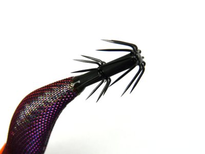 画像1: マルキユーFishLeague☆エギリー ダートマックス オモリグSP(EGILEE DARTMAX OMORIG SPECIAL) 2.5号 OR14:オレンジヘッド/レッドマジョシルバー