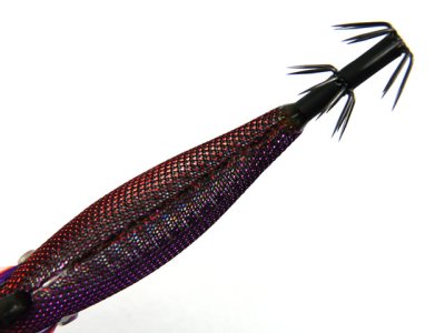 画像2: マルキユーFishLeague☆エギリー ダートマックス オモリグSP(EGILEE DARTMAX OMORIG SPECIAL) 2.5号 OR14:オレンジヘッド/レッドマジョシルバー