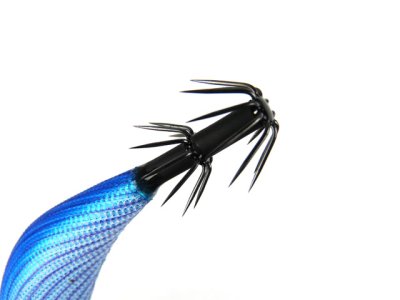 画像1: マルキユーFishLeague☆エギリー ダートマックス オモリグSP(EGILEE DARTMAX OMORIG SPECIAL) 2.5号 OR16:パープルヘッド/ブルーストライプブルー(蛍ムラ)