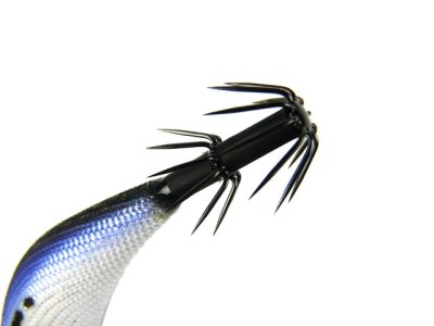 画像1: マルキユーFishLeague☆エギリー ダートマックス オモリグSP(EGILEE DARTMAX OMORIG SPECIAL) 2.5号 OR18:ライブイワシシルバー(蛍ムラ)