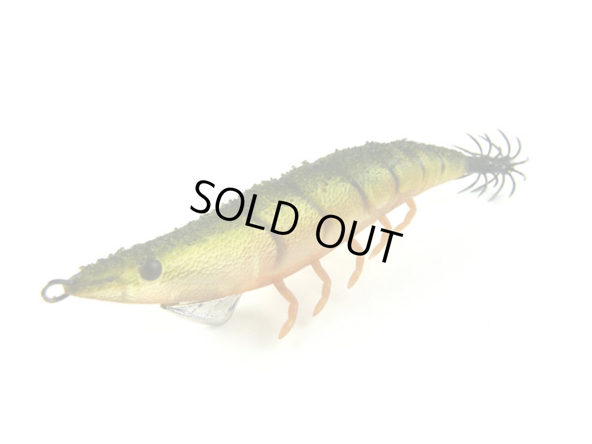 画像1: ジークラック(GEECRACK)☆餌木助(EGISUKE) 2.5号 ＃095 オリーブエビ (1)