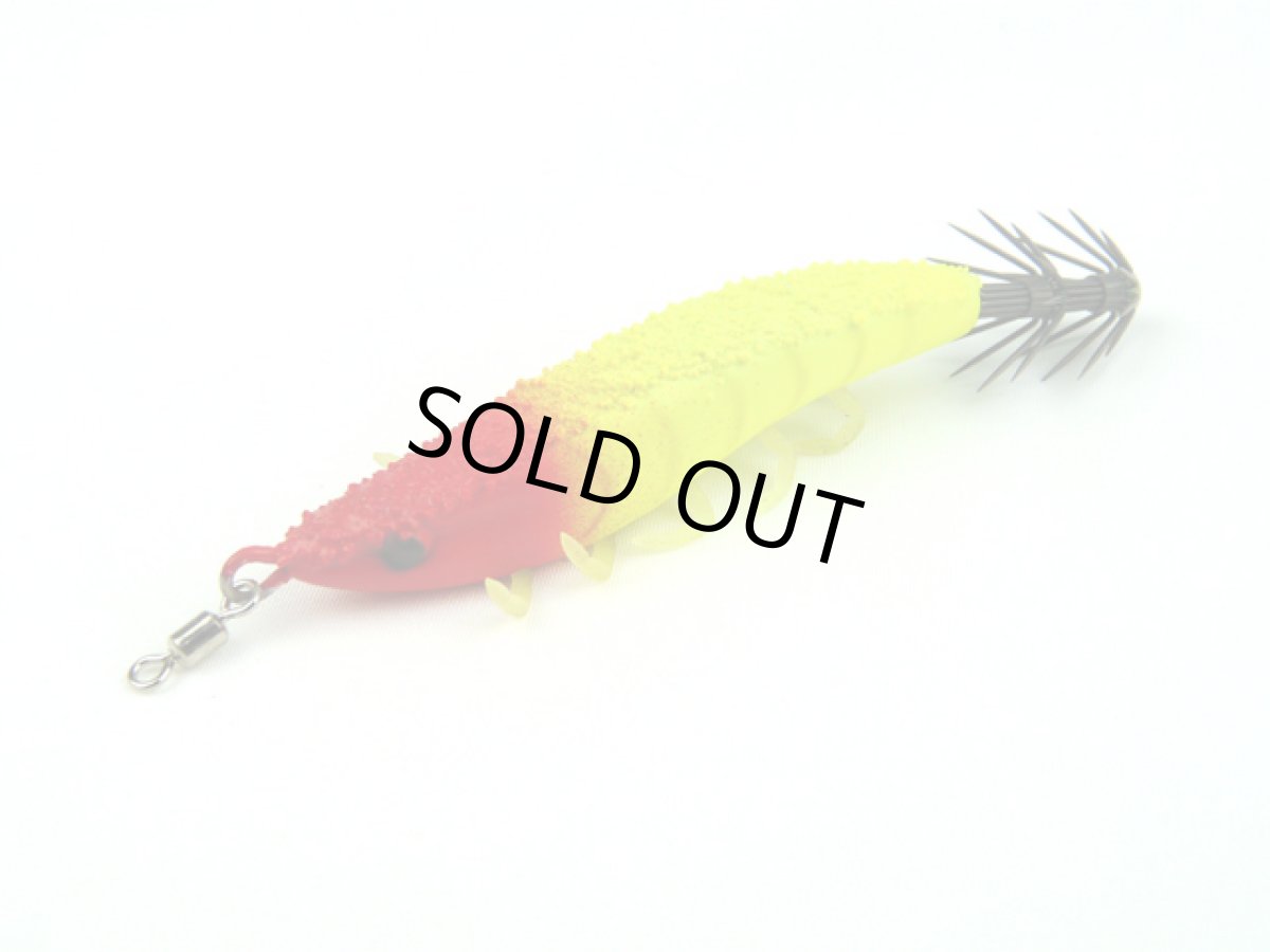 画像1: ジークラック(GEECRACK)☆海老助スッテTG(EBISUKE SUTTE) 25号 ＃096 赤/黄 (1)