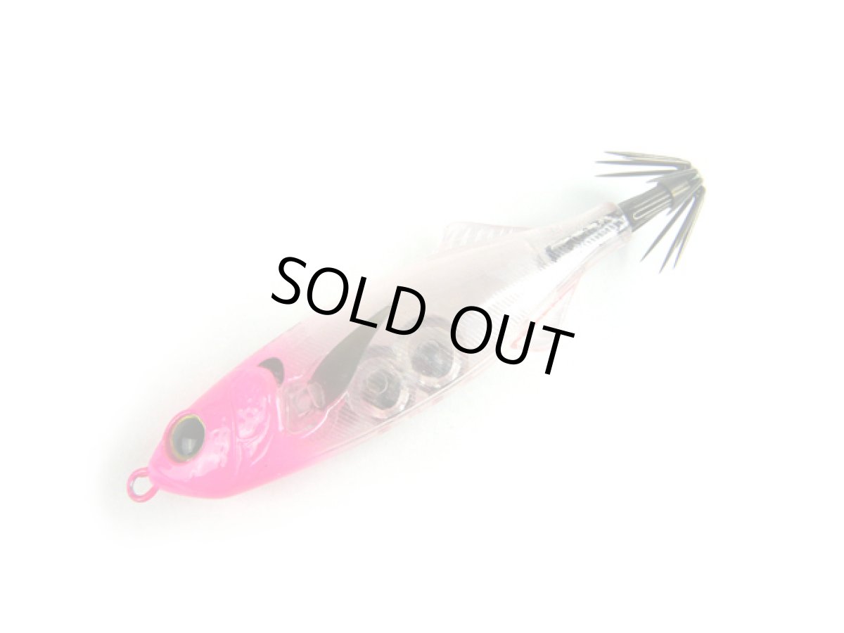 画像1: ジークラック(GEECRACK)☆鯵助(AJISUKE) 60mm ＃104 ピンクヘッドクリアー (1)