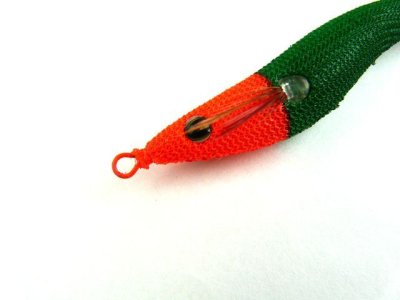 画像1: ジークラック(GEECRACK)☆ヨコドリスッテ(YOKODORI SUTTE) 70mm ＃105 蛍光レッドグリーン