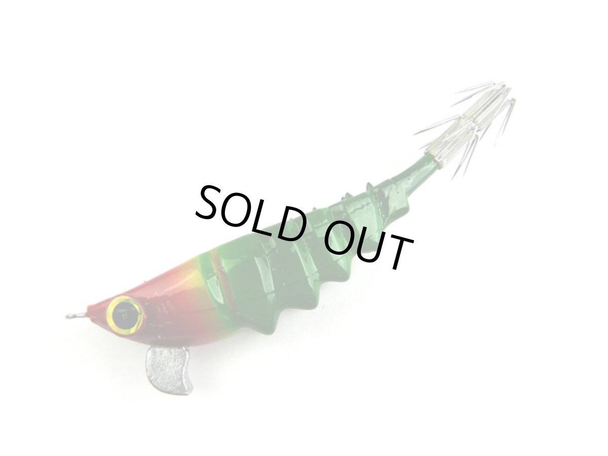 画像1: ハヤブサ(Hayabusa)☆スクイッドジャンキー ズレナイン 75mm SR404 ＃2 UVレッドグリーン (1)