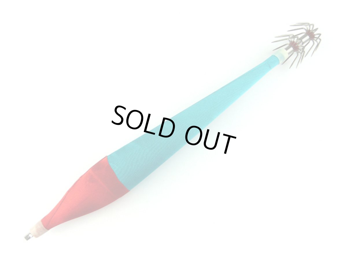 画像1: 脇漁具(WAKI)☆HPタルイカメタルスッテ 190g #13赤緑 (1)