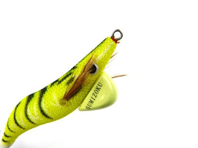 画像1: ハリミツ(HARIMITSU)☆蛸墨族 2.5号 20g 05イエロータイガー
