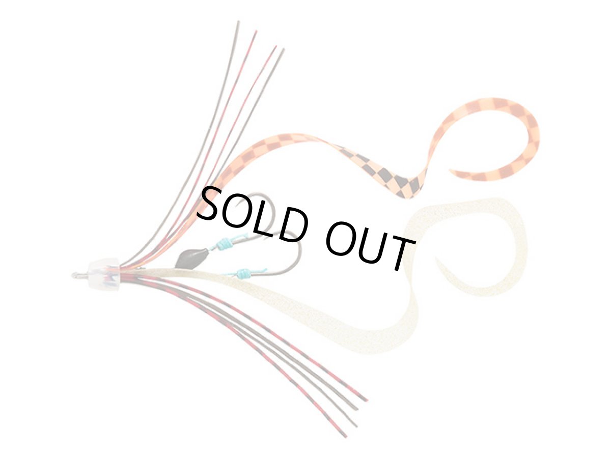 画像1: ダイワ(DAIWA)☆紅牙替えユニットβＳＳ　大鯛チューン　チェッカーズオレンジ＋ゴールドラメ (1)