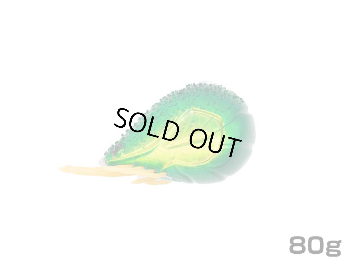 画像1: ジークラック(GEECRACK)☆海老玉スルー(EBIDAMA THROUGH) 80g #004 グリーンゴールドエビ (1)