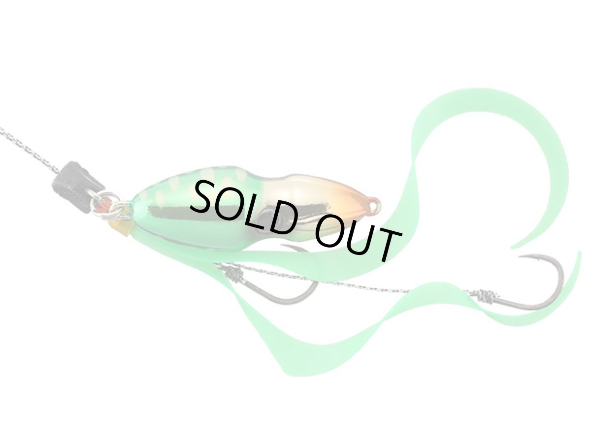 画像1: ジャッカル(JACKALL)☆鉛式ビンビンスイッチ 45g F-0155 グリーンゴールド (1)