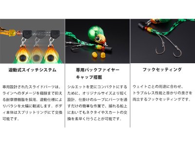 画像1: ジャッカル(JACKALL)☆TGビンビンスイッチ キャンディ 35g オレンジタイガー