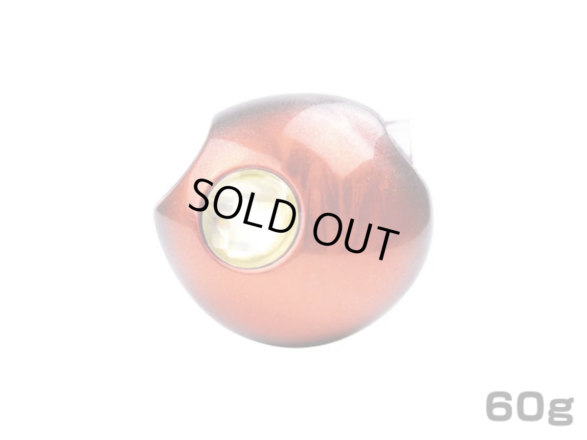 画像1: スタート(START)☆タイラバ 2step TG JOY ヘッド(遊動式) 60g #04オレンジブラック (1)