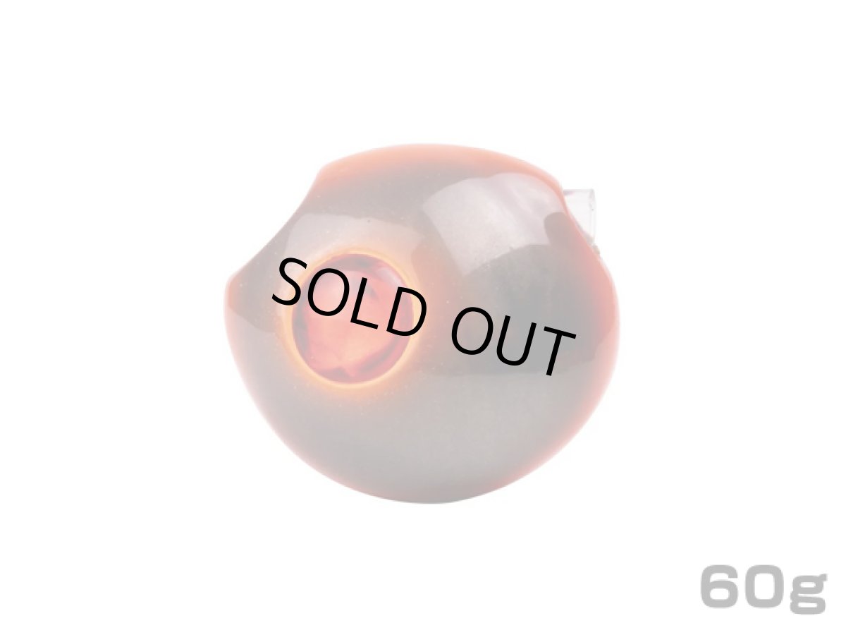 画像1: スタート(START)☆タイラバ 2step TG JOY ヘッド(遊動式) 60g #14蛍光オレンジブラックケイムラ (1)