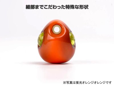 画像1: スタート(START)☆タイラバ 2step TG JOY ヘッド(遊動式) 80g #09蛍光オレンジレッド